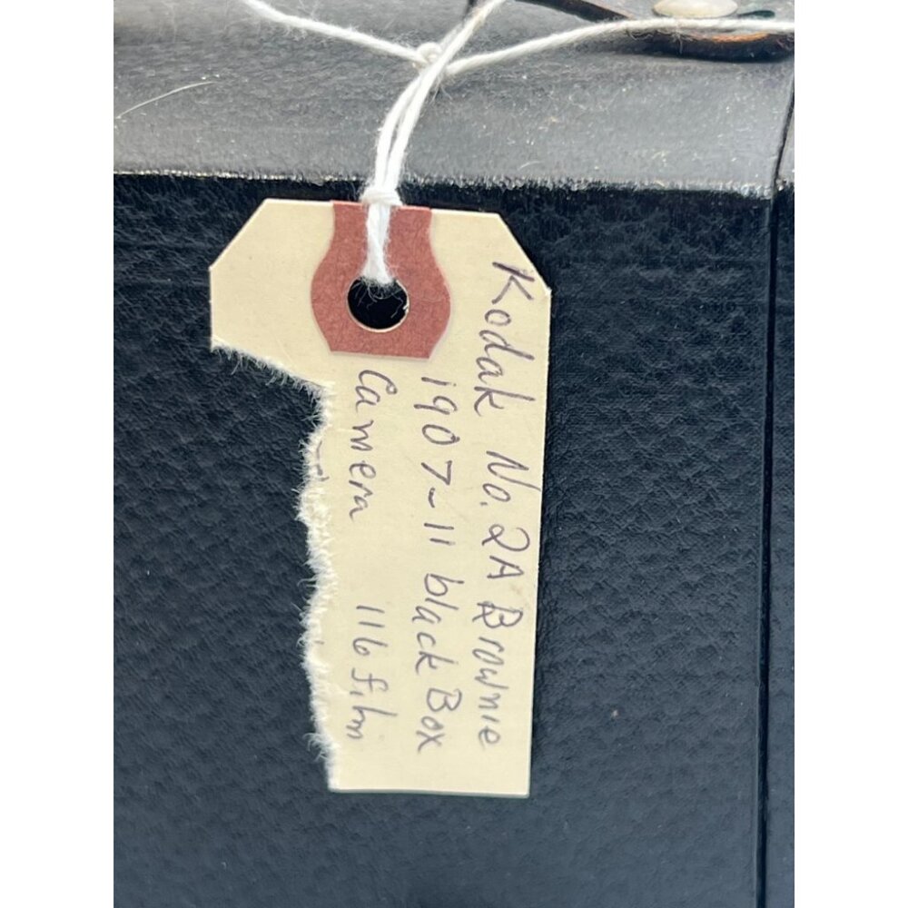 Kodak No 2A Brownie 1907-11 Black Box Camera 116 Film Vintage Collectible - Picture 4 of 4